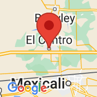 Map of El Centro, CA US